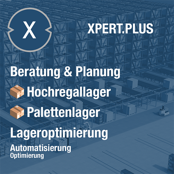 Xpert.Plus Lageroptimierung - Hochregallager wie Palettenlager Beratung und Planung